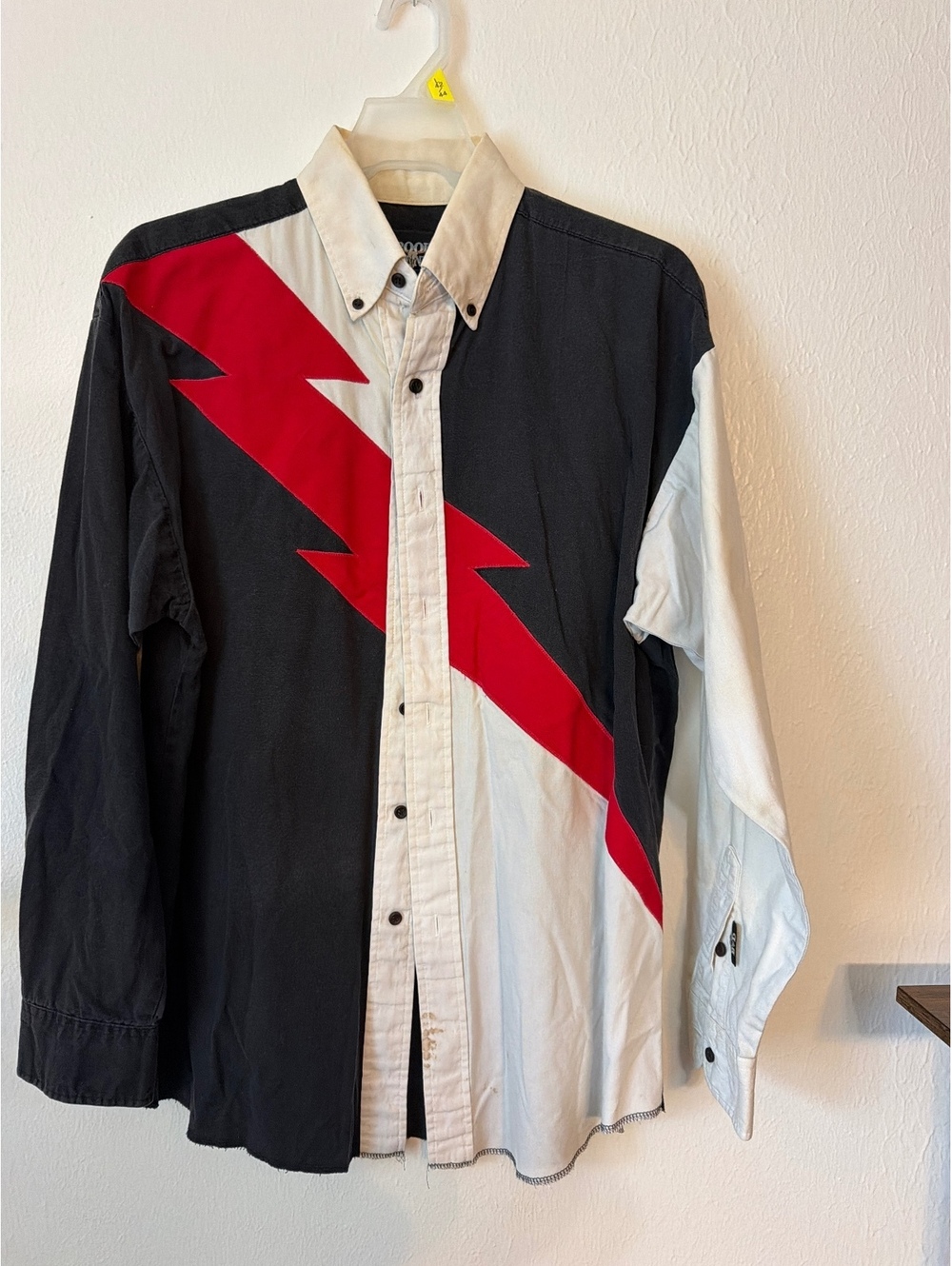Brooks & Dunn Button-Up Shirt with Lightning Bolt Design